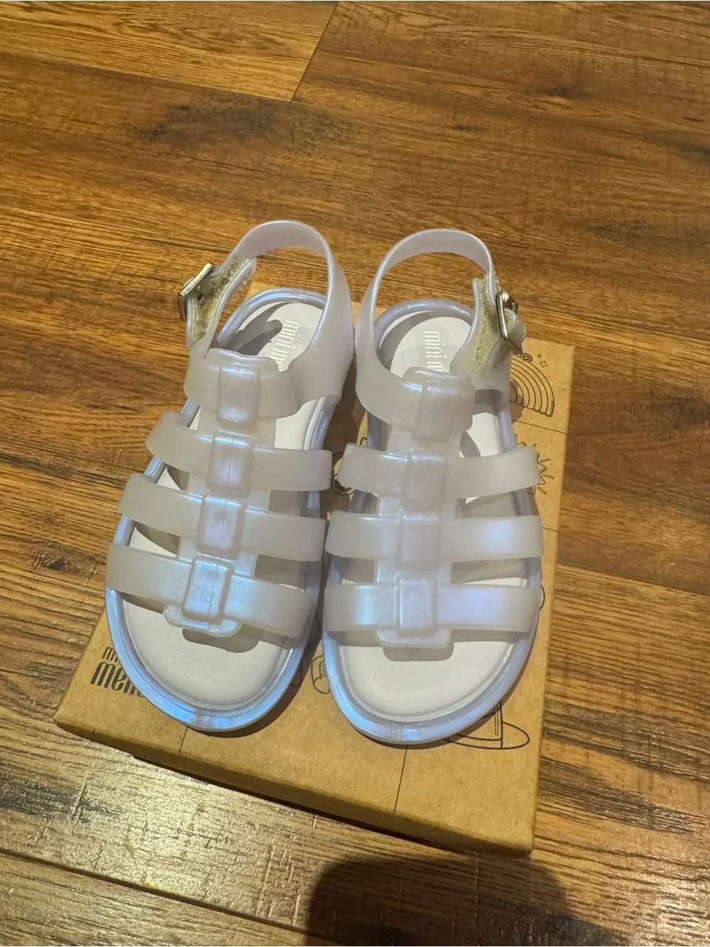 New- Mini Melissa Jelly Sandals size 9